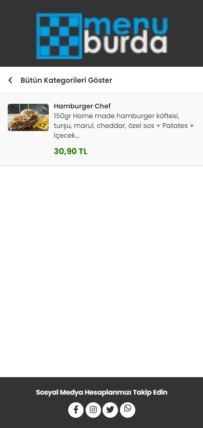 qr kod menu sistemi