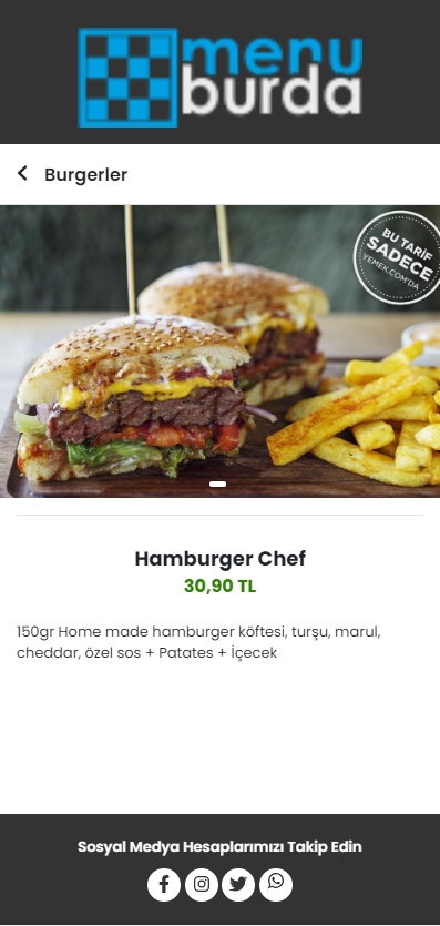 qr kod menu sistemi